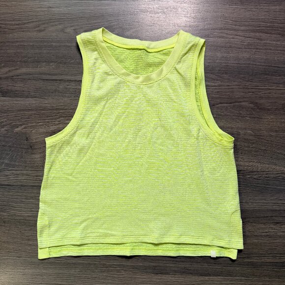 Lululemon Women's Train to Be Tank Top - Yellow - Picture 2 of 5